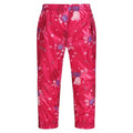 Front - Regatta Childrens/Kids Pack It Floral Peppa Pig Waterproof Over Trousers