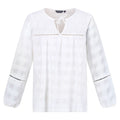 Front - Regatta Womens/Ladies Calluna Long-Sleeved Blouse