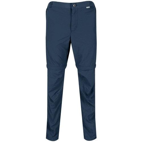 Front - Regatta Mens Leesville II Zip-Off Trousers