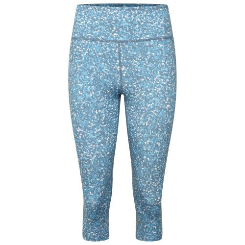 Front - Dare 2B Womens/Ladies The Laura Whitmore Edit - Influential Fracture Print 3/4 Leggings