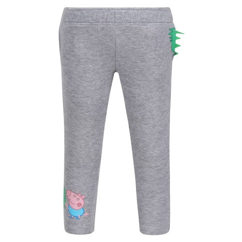 Front - Regatta Childrens/Kids Marl Peppa Pig Jogging Bottoms