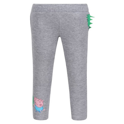 Front - Regatta Childrens/Kids Marl Peppa Pig Jogging Bottoms