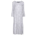 Front - Regatta Womens/Ladies Briella Ditsy Print Long-Sleeved Casual Dress