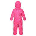 Front - Regatta Childrens/Kids Pobble Mermaid Waterproof Puddle Suit