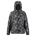 Front - Regatta Womens/Ladies Serenton Ink Blot Waterproof Jacket