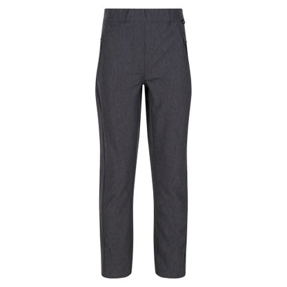 Front - Regatta Childrens/Kids Pentre Marl Stretch Trousers