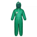 Front - Regatta Childrens/Kids Mudplay Peppa Pig Dinosaur Puddle Suit