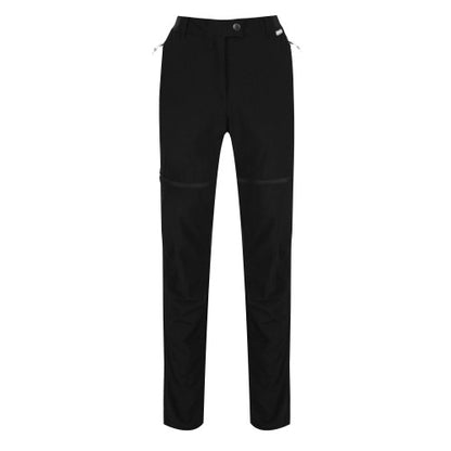 Front - Regatta Womens/Ladies Mountain Zip-Off Trousers