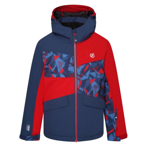 Front - Dare 2B Childrens/Kids Glee II Geometric Ski Jacket