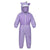 Front - Regatta Childrens/Kids Mudplay III Zebra Waterproof Puddle Suit