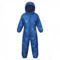 Front - Regatta Childrens/Kids Splat II Dinosaur Waterproof Puddle Suit