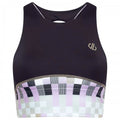 Front - Dare 2B Womens/Ladies Henry Holland Mingle Checkerboard Sports Bra