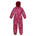 Front - Regatta Childrens/Kids Pobble Peppa Pig Puddle Suit