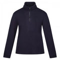 Front - Regatta Mens Lanchester Quarter Zip Fleece Top