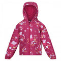 Front - Regatta Childrens/Kids Muddy Puddle Peppa Pig Autumnal Padded Waterproof Jacket