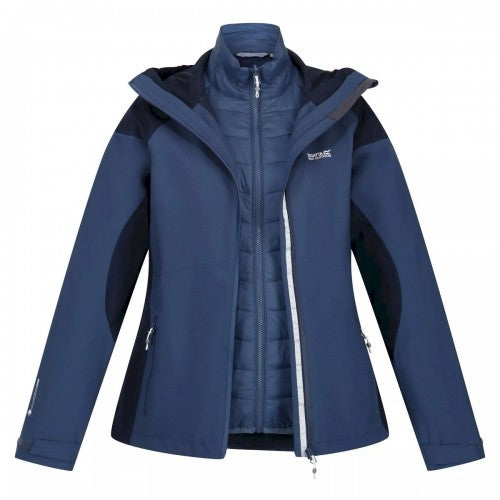 Front - Regatta Womens/Ladies Wentwood VII 2 in 1 Waterproof Jacket