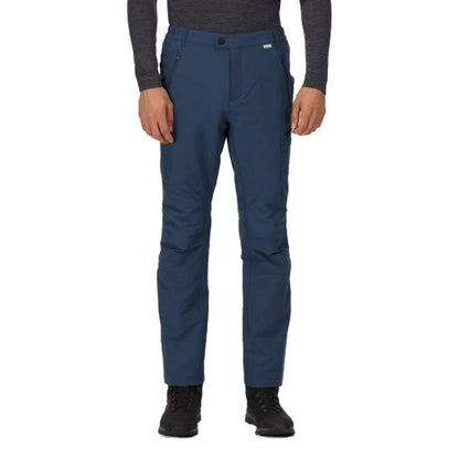 Front - Regatta Mens Highton Lined Walking Trousers
