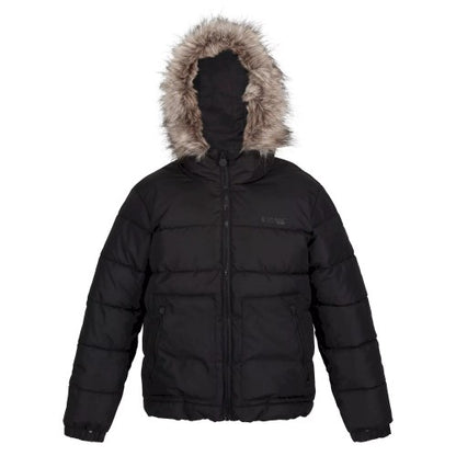 Front - Regatta Childrens/Kids Faux Fur Trim Parka
