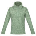 Front - Regatta Womens/Ladies Kizmitt Marl Half Zip Fleece Top