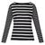 Front - Regatta Womens/Ladies Farida Striped Long-Sleeved T-Shirt