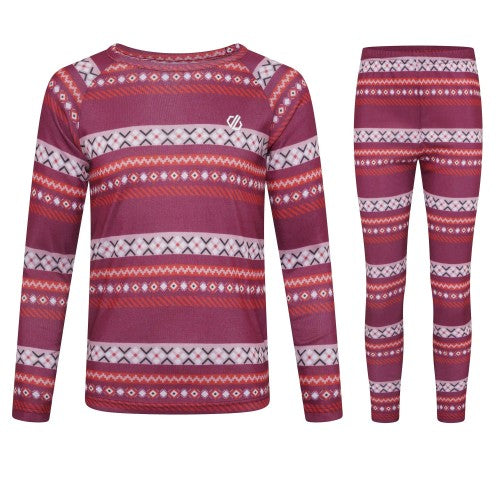 Front - Dare 2B Childrens/Kids Amaze Base Layer Set