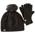 Front - Dare 2B Womens/Ladies Julien Macdonald Correlation Beanie & Gloves Set