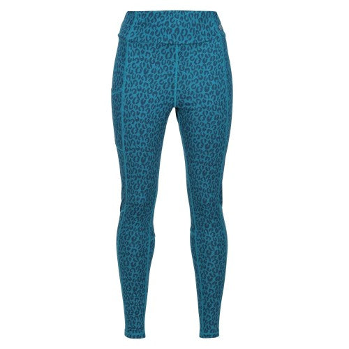 Front - Regatta Womens/Ladies Holeen II Leopard Print Leggings