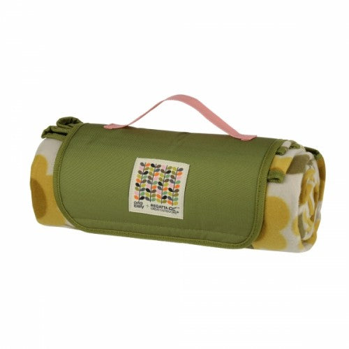 Buttercup - Back - Regatta Orla Kiely Floral Picnic Blanket