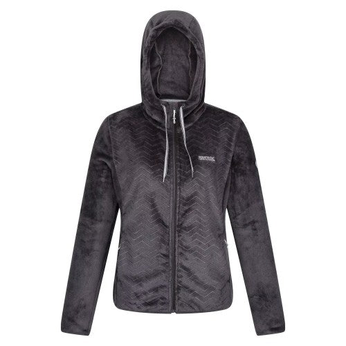 Front - Regatta Womens/Ladies Julissa II Fluffy Full Zip Fleece Jacket