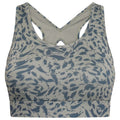 Front - Dare 2B Womens/Ladies Fleur East Edit Swift Animal Print Sports Bra
