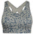 Front - Dare 2B Womens/Ladies Fleur East Edit Swift Animal Print Sports Bra
