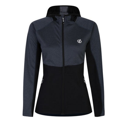 Front - Dare 2B Womens/Ladies Convey II Hooded Core Stretch Midlayer