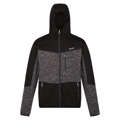 Front - Regatta Mens Cadford V Marl Full Zip Fleece Jacket