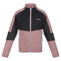 Front - Regatta Childrens/Kids Oberon VII Marl Full Zip Fleece Jacket