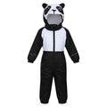 Front - Regatta Childrens/Kids Mudplay III Panda Waterproof Puddle Suit