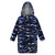 Front - Regatta Childrens/Kids Cosy Camo Poncho