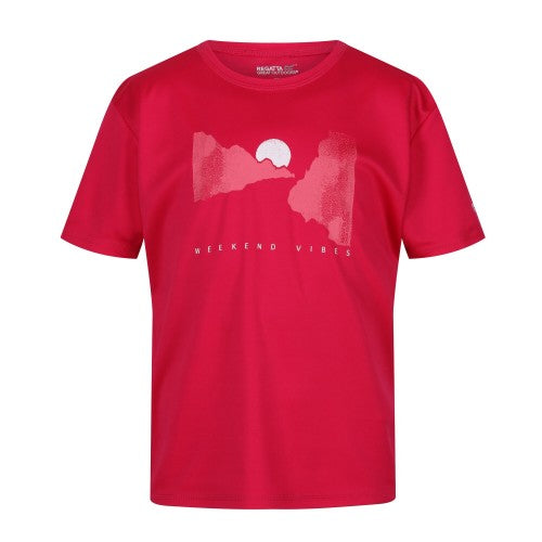 Front - Regatta Childrens/Kids Alvarado VII Sun T-Shirt