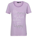 Front - Regatta Womens/Ladies Filandra VII Text T-Shirt