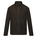 Front - Regatta Mens Edley Marl Full Zip Fleece Jacket
