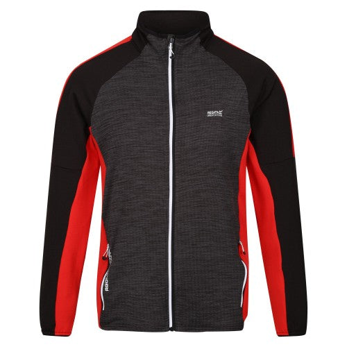 Front - Regatta Mens Hepley Full Zip Fleece Jacket