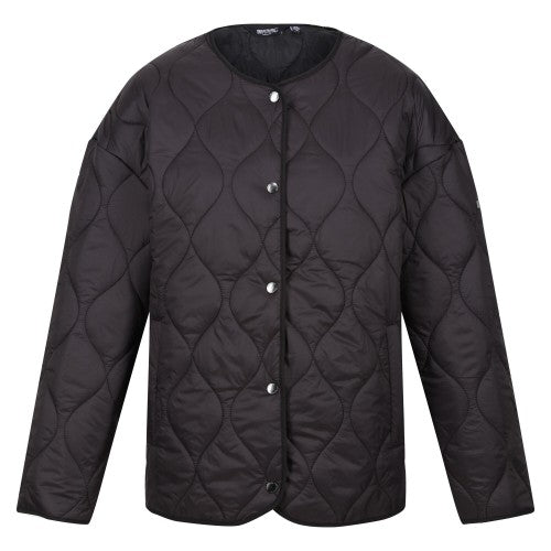 Front - Regatta Womens/Ladies Harletta Baffled Padded Jacket