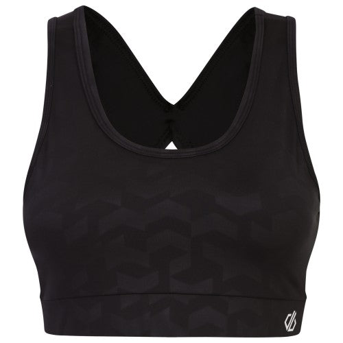 Front - Dare 2B Womens/Ladies Swift Chevron Sports Bra