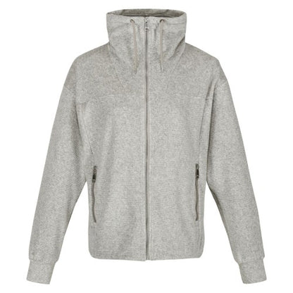 Front - Regatta Womens/Ladies Jessalyn Velour Full Zip Fleece Jacket