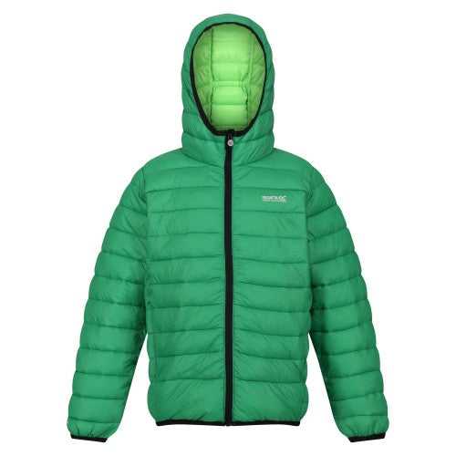 Front - Regatta Childrens/Kids Marizion Hooded Padded Jacket