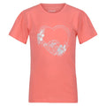 Front - Regatta Childrens/Kids Bosley VI Heart T-Shirt