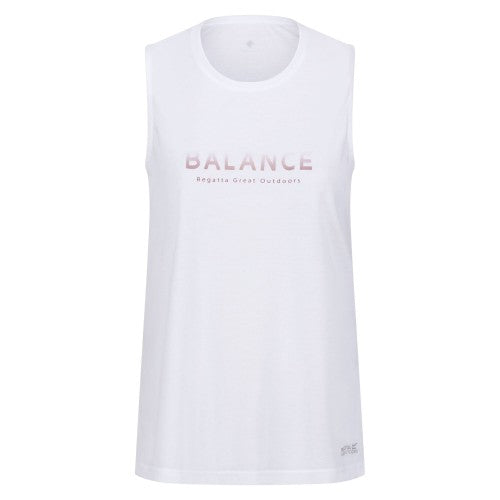 Front - Regatta Womens/Ladies Freedale II Graphic Print Vest Top