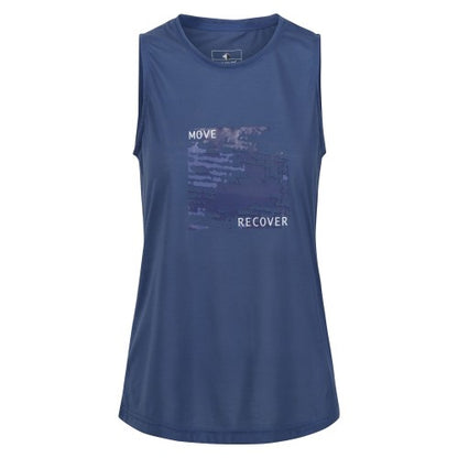 Front - Regatta Womens/Ladies Freedale II Move Recover Vest Top