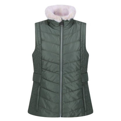 Front - Regatta Womens/Ladies Wildrose Baffled Gilet