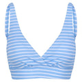 Front - Regatta Womens/Ladies Paloma Stripe Textured Bikini Top