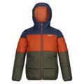 Front - Regatta Childrens/Kids Lofthouse VII Terrain Print Padded Jacket